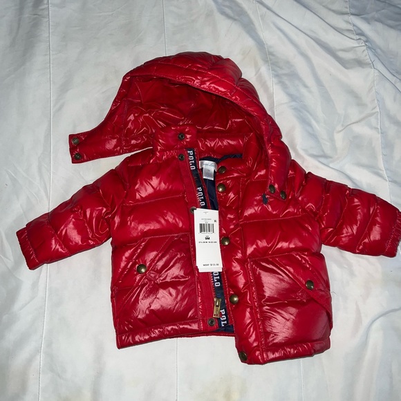 Baby Polo puffer coat